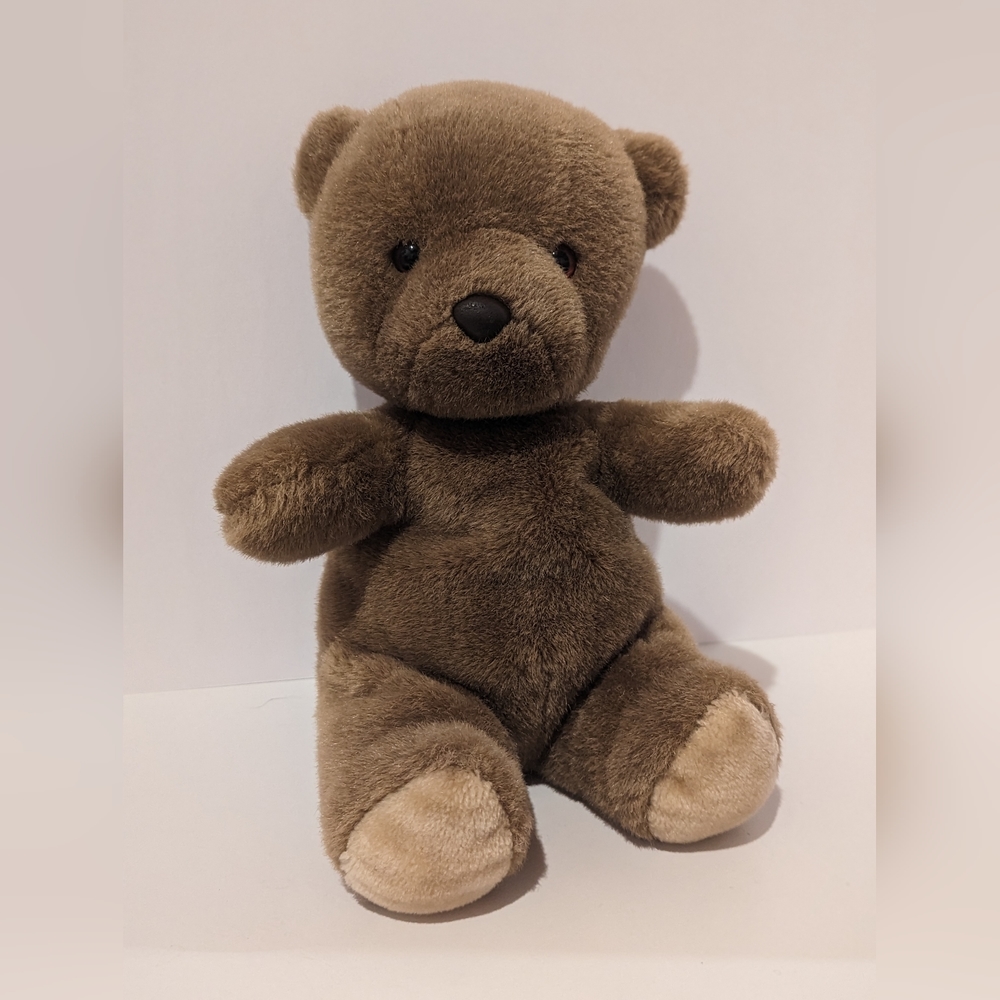 Vtg Brown Bear Teddy Plush Ganz bros The Heritage Collection Stuffed Animal